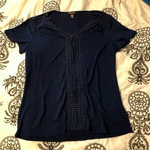 Lace detail Top